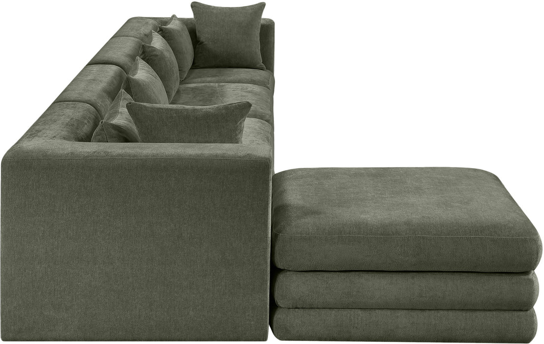 Stellar - 5 Piece Upholstered Modular Sectional - Simple Home Plus