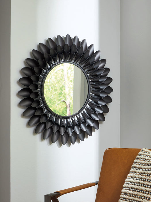 Ryenmour - Oil Rubbed Bronze Finish - Accent Mirror - Simple Home Plus