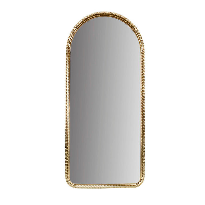Mia - Gold Metal Arch Wall Mirror - Gold - Simple Home Plus