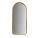 Mia - Gold Metal Arch Wall Mirror - Gold - Simple Home Plus