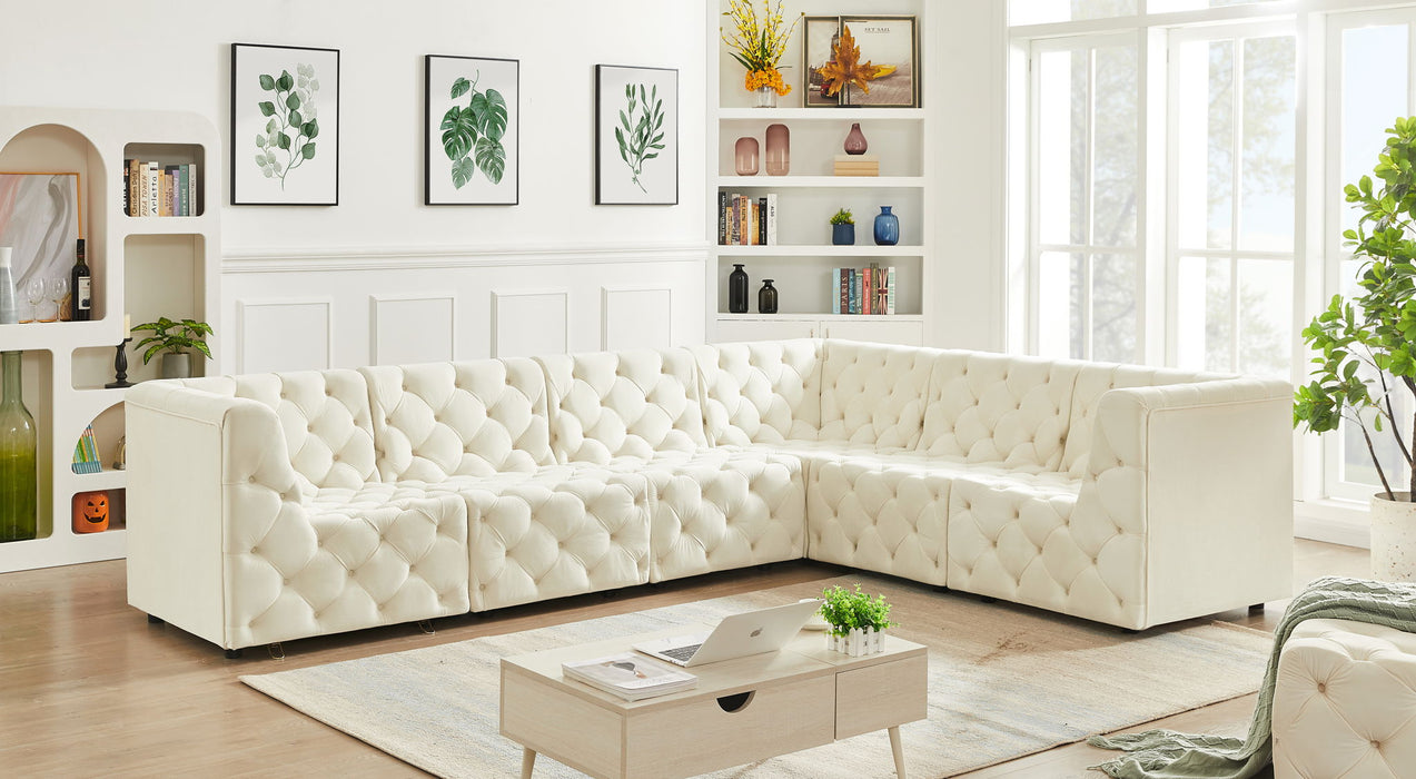 Tuft - 6 Piece Modular Sectional - Simple Home Plus