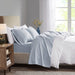 Queen All Season Moisture Wicking Lightweight Sheet Set - Blue - Simple Home Plus