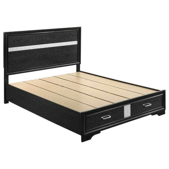 Miranda - Storage Wood Panel Bed - Simple Home Plus