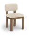 Paloma - Vegan Leather Upholstered Dining Chair (Set of 2) - Brown Frame - Simple Home Plus