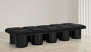Pavilion - 10 Piece Modular Bench With Black Base - Simple Home Plus