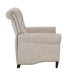 Aidan - Push Back Recliner - Cream - Simple Home Plus