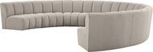 Infinity - 8 Piece Boucle Modular Sectional - Simple Home Plus