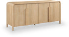 Harmony - Oak Veneer And Solid Wood Sideboard/Buffet - Simple Home Plus