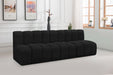 Arc - Boucle Fabric 3 Seats Modular Sofa - Simple Home Plus