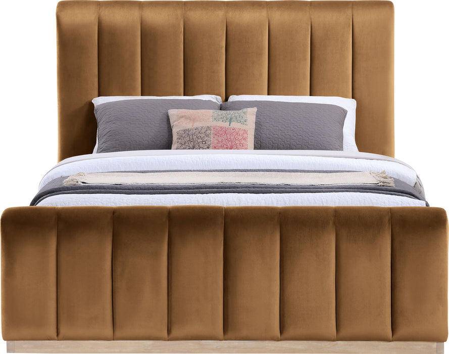 Amara - Velvet Bed - Simple Home Plus