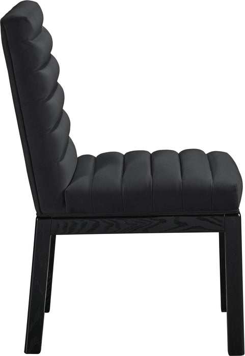 Evelyn - Dining Chair With Black Legs - Simple Home Plus
