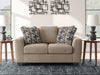 Triston-Peaks - Loveseat - Suede - Simple Home Plus