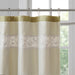 Serene - Embroidered Floral Shower Curtain - Green - Simple Home Plus
