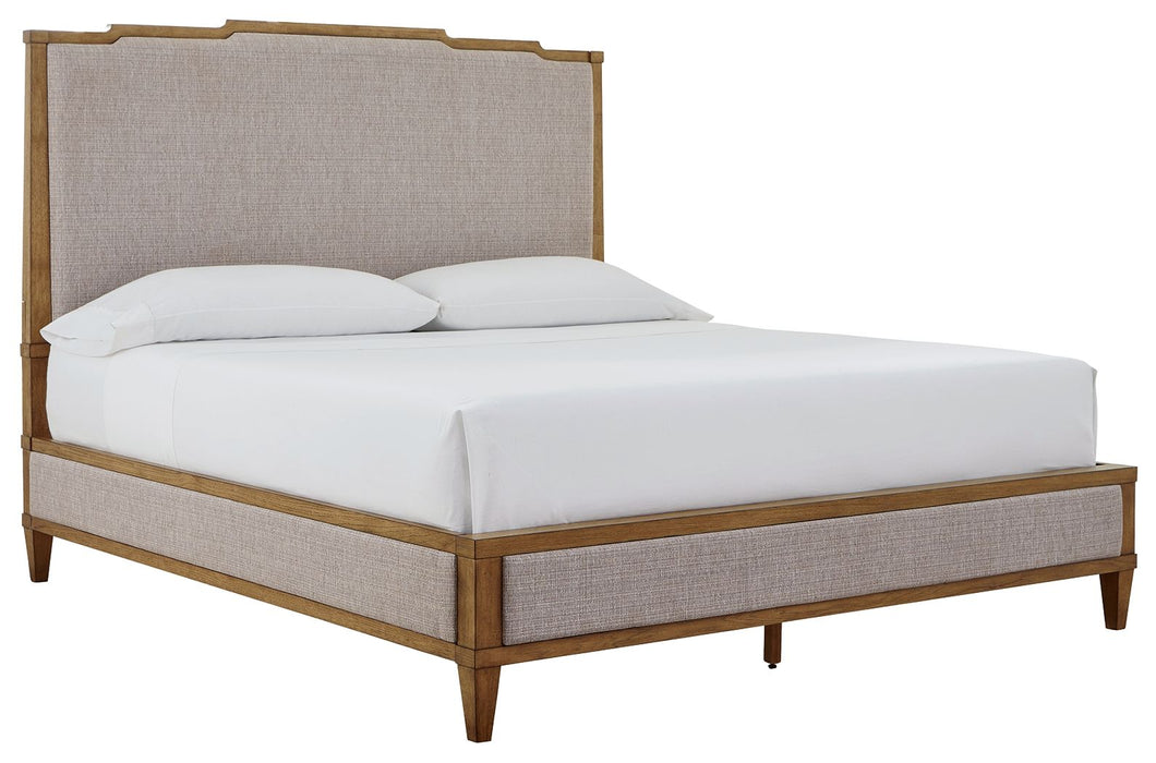 Sharlance - Upholstered Panel Bed - Simple Home Plus