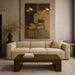 Stanton - Oak Veneer And Solid Wood Table - Simple Home Plus