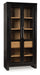 Bracken - French Black / Light Brown - Display Cabinet - Simple Home Plus