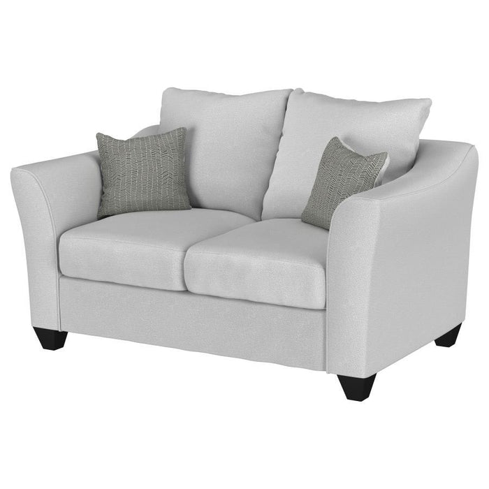 Salizar - Upholstered Flared Arm Loveseat - Simple Home Plus