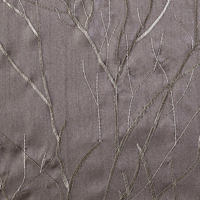 Andora - Embroidered Window Valance - Gray - Simple Home Plus