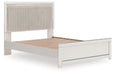 Zuraleus - Upholstered Panel Platform Bed With Roll Slats - Simple Home Plus