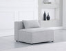 Cube - Linen Armless Chair - Simple Home Plus