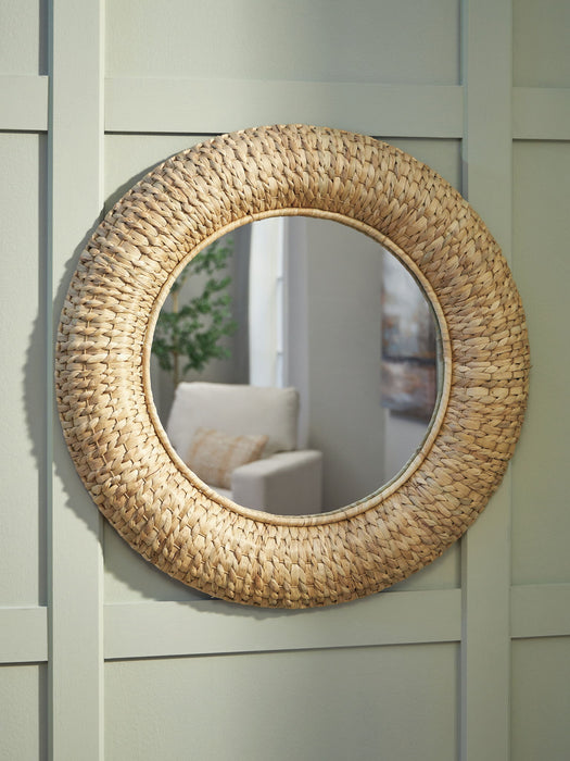 Briggsburg - Natural - Accent Mirror - Simple Home Plus