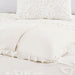 Veronica - 3 Piece Tufted Floral Comforter Set - Off White - Simple Home Plus