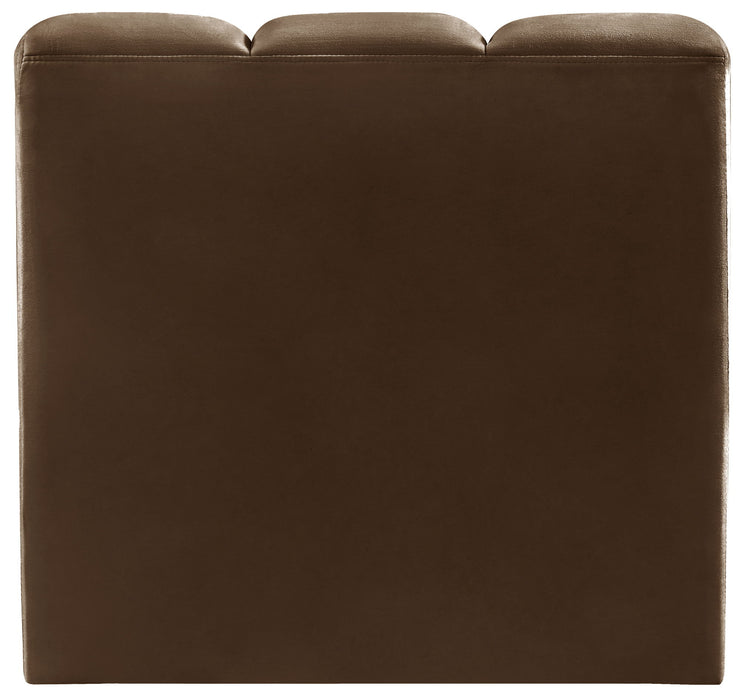 Arc - Velvet Straight Chair - Simple Home Plus