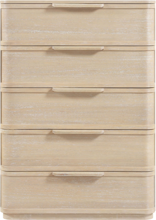 Tiberio - Oak Veneer And Solid Wood Chest - Simple Home Plus
