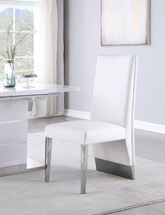 Porsha - Dining Chair (Set of 2) - Chrome Base - Simple Home Plus