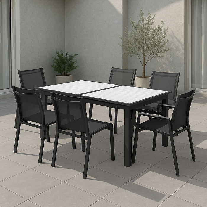 Nizuc - Outdoor Patio Extendable Dining Table - Simple Home Plus