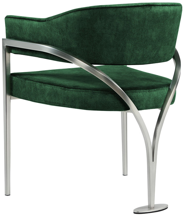 Madelyn - Dining Chair (Set of 2) - Brushed Chrome - Simple Home Plus