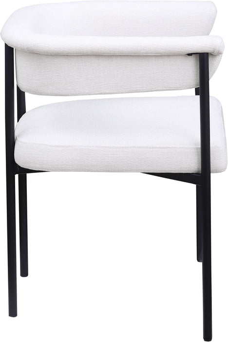 Malin - Linen Dining Chair (Set of 2) - Simple Home Plus