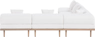 Laguna - 5 Piece 106.5" Upholstered Outdoor Patio Modular Sectional - Simple Home Plus