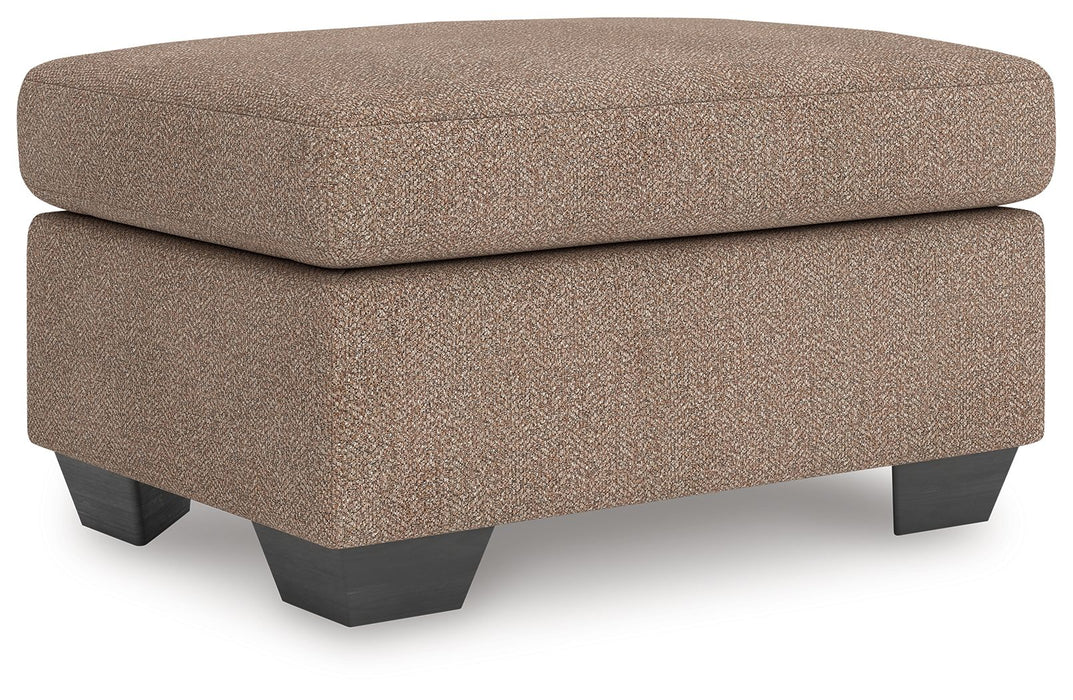 Triston-Peaks - Suede - Ottoman - Simple Home Plus