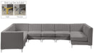 Alina - 8 Piece Velvet Modular Sectional - Simple Home Plus