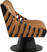 Millwin - Swivel Accent Chair With Black Base - Simple Home Plus