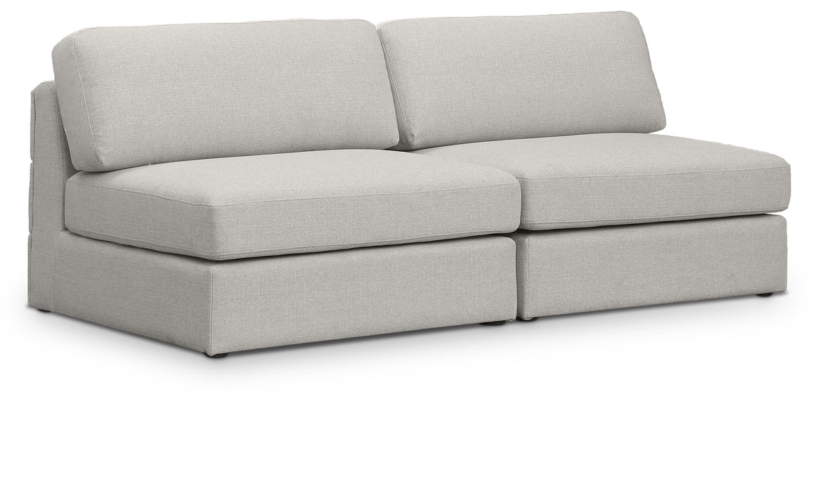 Beckham - Modular 2 Seat Armless Sofa - Simple Home Plus