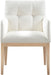 Adrian - Dining Arm Chair (Set of 2) - Light Brown Legs - Simple Home Plus