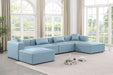 Cube - 6 Piece Modular Double Chaise Sectional - Simple Home Plus