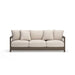 Arc Lake - Sofa With Cushion - Brown / Beige - Simple Home Plus