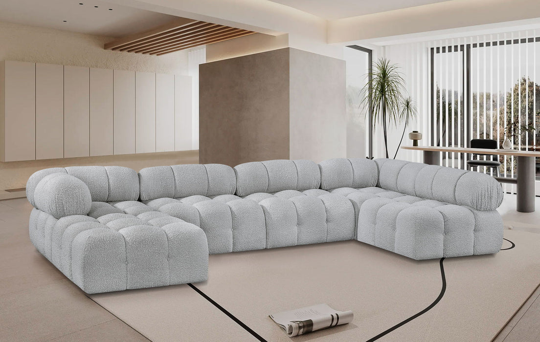 Ames - 6 Piece Modular U-Shaped Sectional - Simple Home Plus