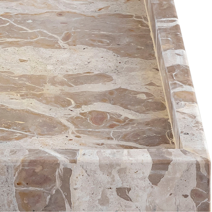 Barletta - Marble Square Tray - Simple Home Plus