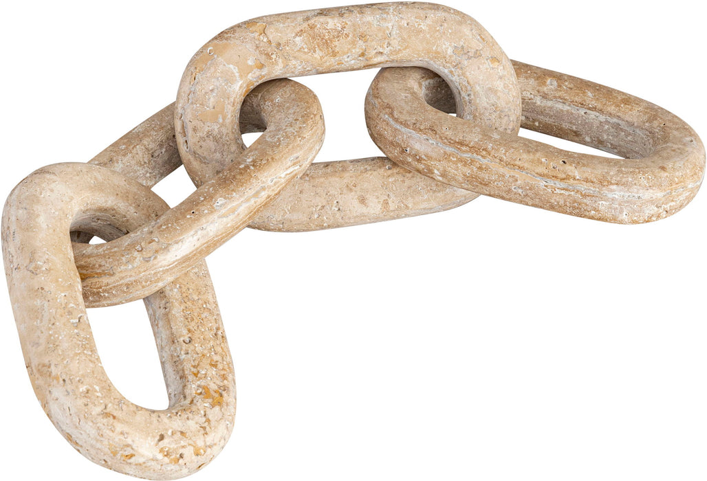 Lynx - Travertine Decorative Chain Links - Natural - Simple Home Plus
