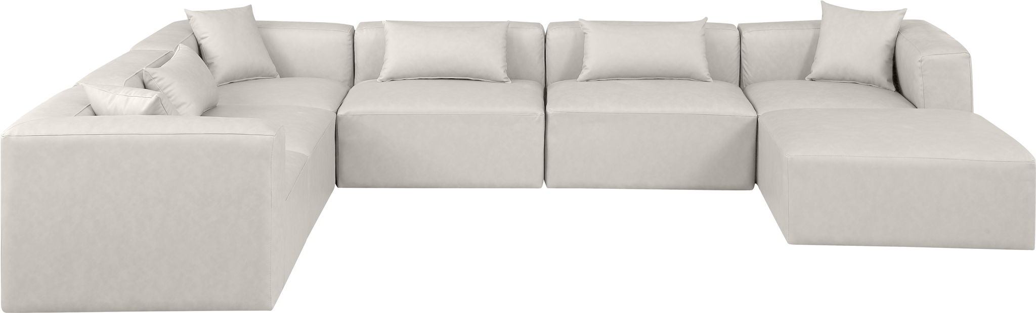 Cube - 7 Piece Modular Sectional - Simple Home Plus