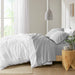 California King Peached Percale Sheet Set - Gray - Simple Home Plus