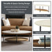 Beaumont - Coffee Table - White / Natural - Simple Home Plus