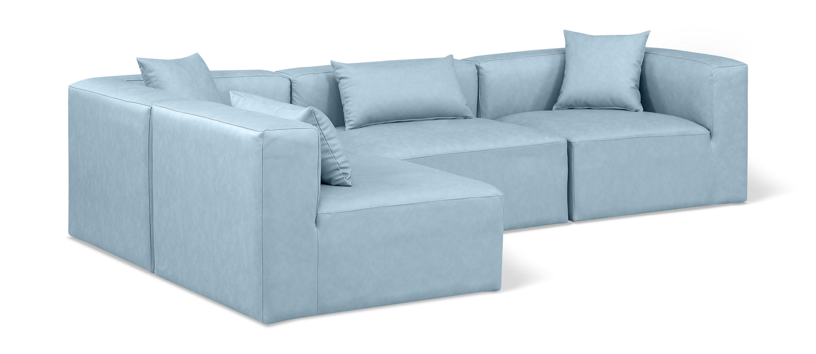 Cube - 4 Piece Modular Corner Sectional - Simple Home Plus