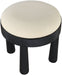 Larea - Upholstered Ottoman - Cream - Simple Home Plus