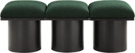 Pavilion - 3 Piece Modular Bench With Black Base - Simple Home Plus