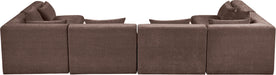 Stellar - 6 Piece Upholstered Modular Sectional - Simple Home Plus